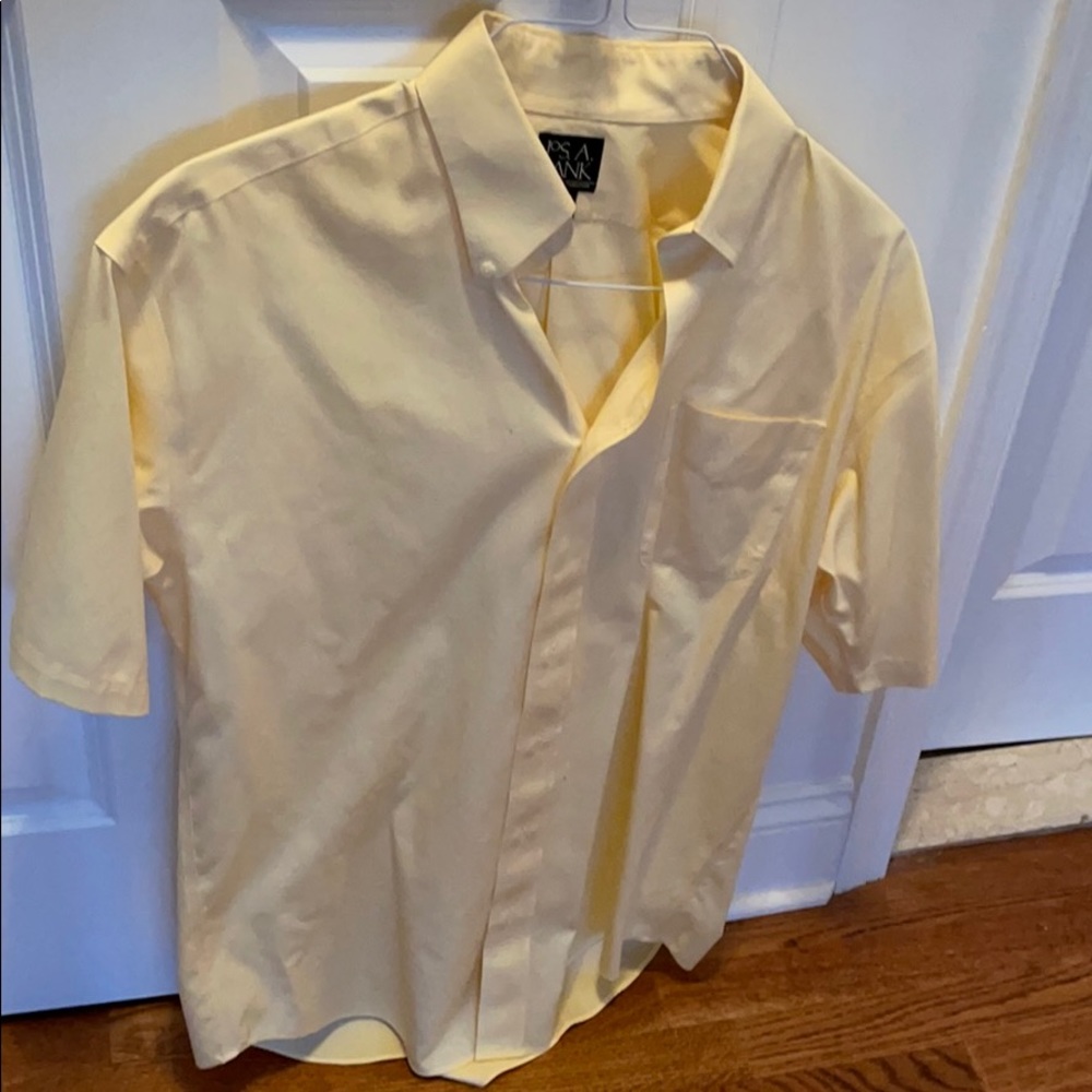 Joseph A Bank Dress Shirt Short Sleeve